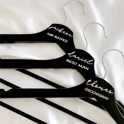 Personalized Bride and Groom Hanger,