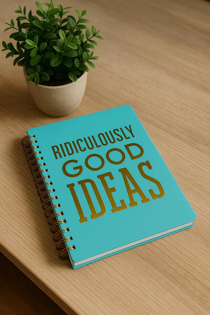 Twin Wire Hard cover Journal Ridiculously Good Ideas