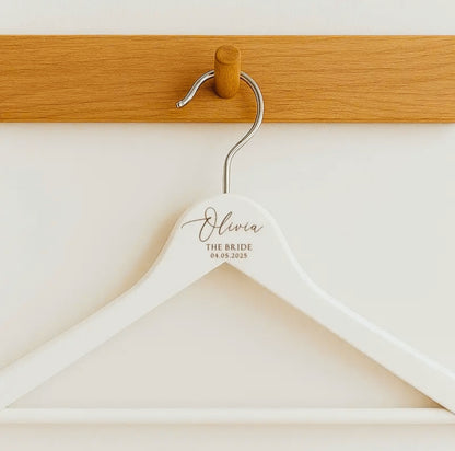 Personalized Bride and Groom Hanger,